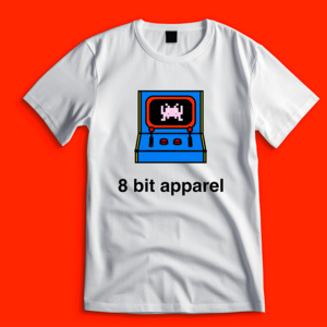 T-Shirt Logo 8 Bit Apparel Unisexe